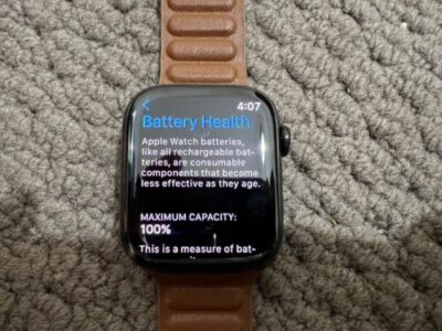 Apple Watch Series 7 – 45mm – Titanium – Space Black – WiFi/GPS/Cellular/LTE